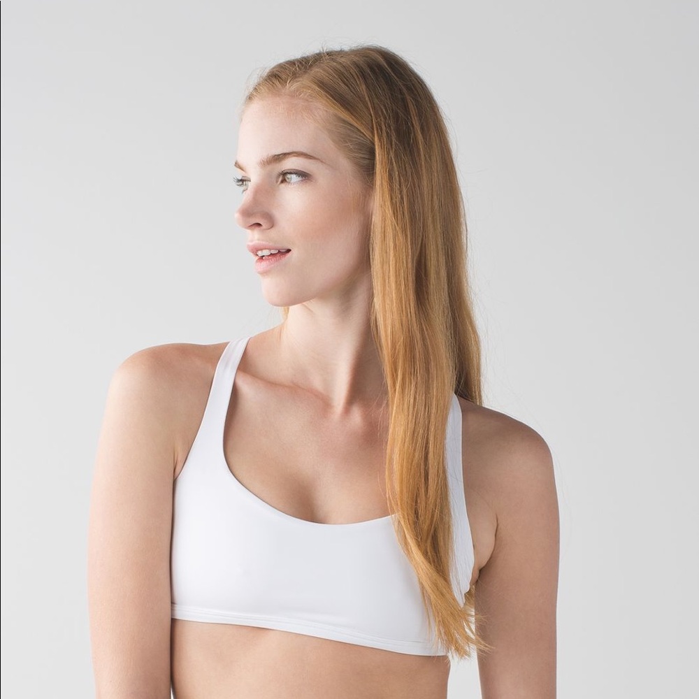 Lululemon Free to Be Wild Bra White - Size 2